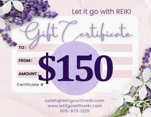 Load image into Gallery viewer, Give the Gift of Reiki