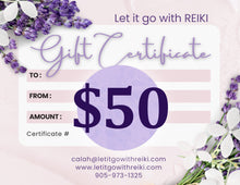 Load image into Gallery viewer, Give the Gift of Reiki