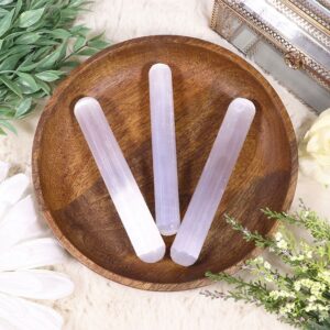 Selenite Massage Wands – Gemstone Wands